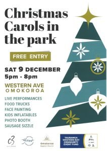 Omokoroa Christmas Carols in the Park 2023